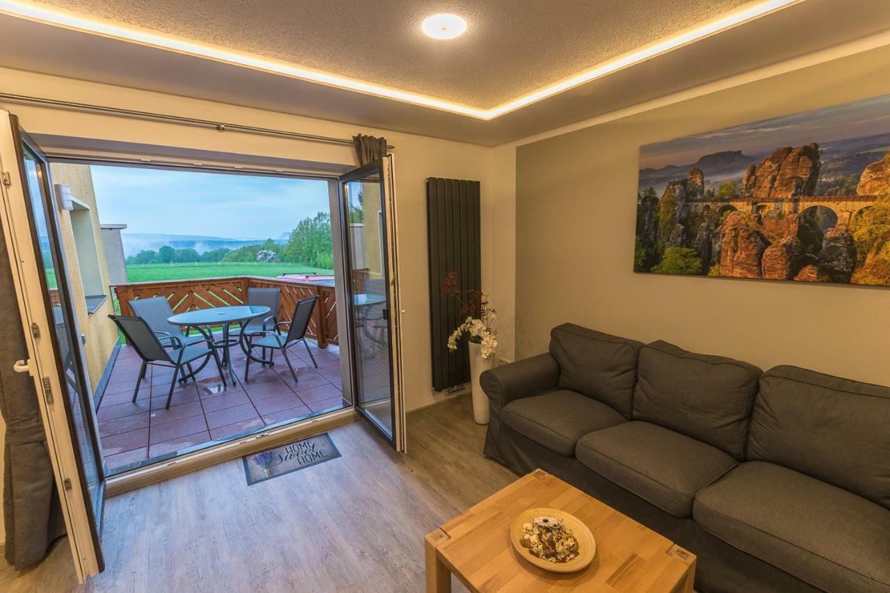 Ferienwohnung "Turmblick" Rathmannsdorf Exterior photo